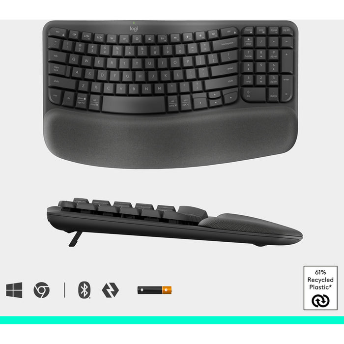 Set LOGITECH WAVE KEYS + LIFT COMBO GR 920-013635
