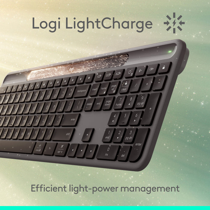 Keyboard LOGITECH SIGNATURE SLIM SOLAR+ GR