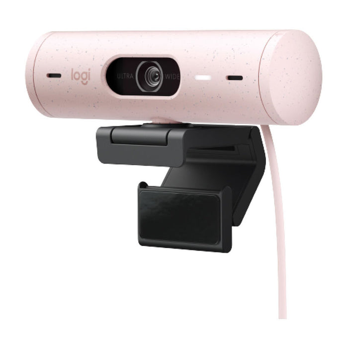 Logitech BRIO 500 Rose Full HD webcam, microphone, USB