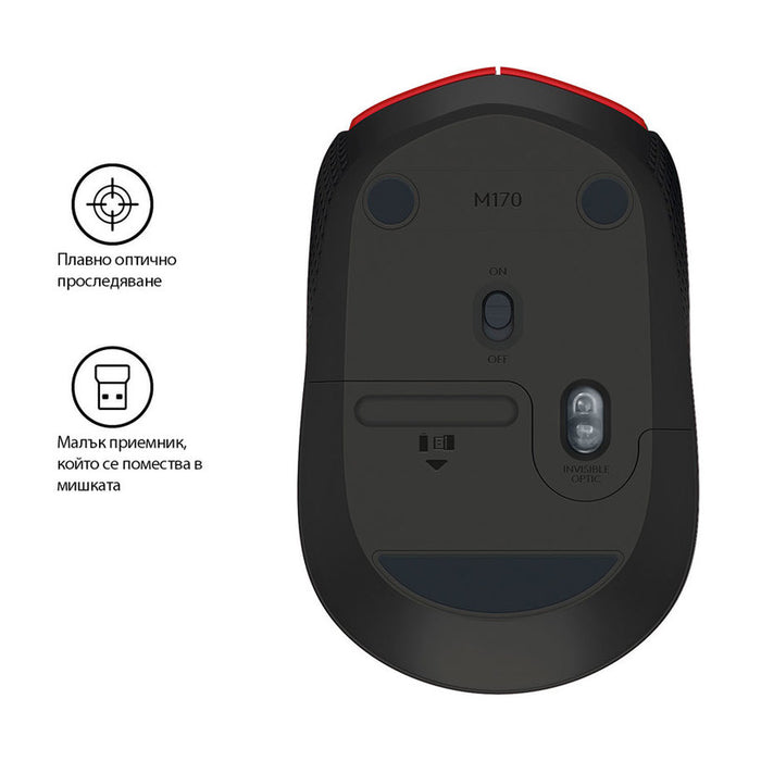 Wireless optical mouse LOGITECH M171