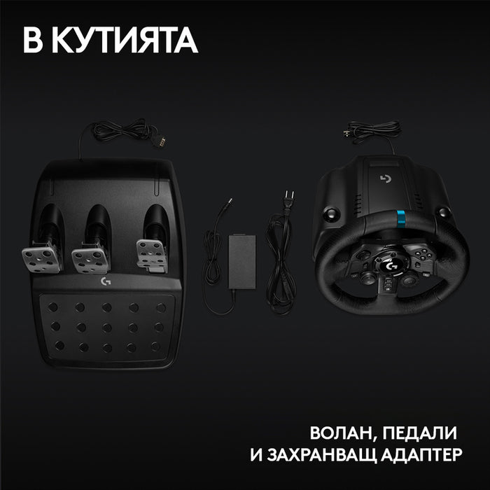 Logitech G923 Sim Racing Wheel, PS4, PS5, PC