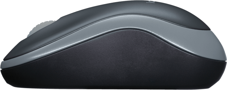 Wireless optical mouse LOGITECH M185, USB, Grey/Black