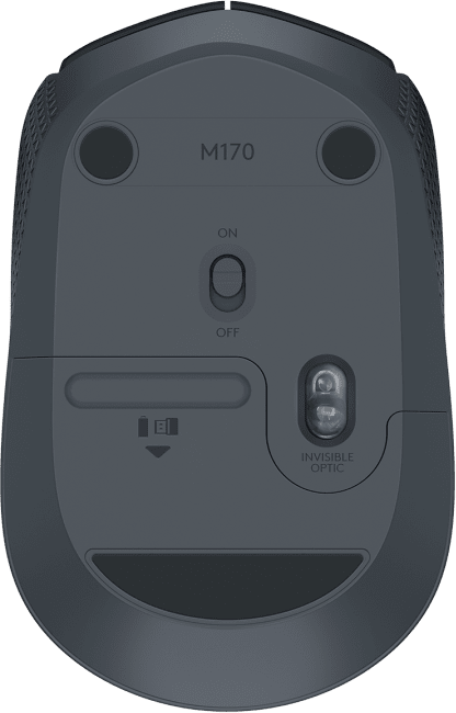 Wireless optical mouse LOGITECH M171, Black, USB