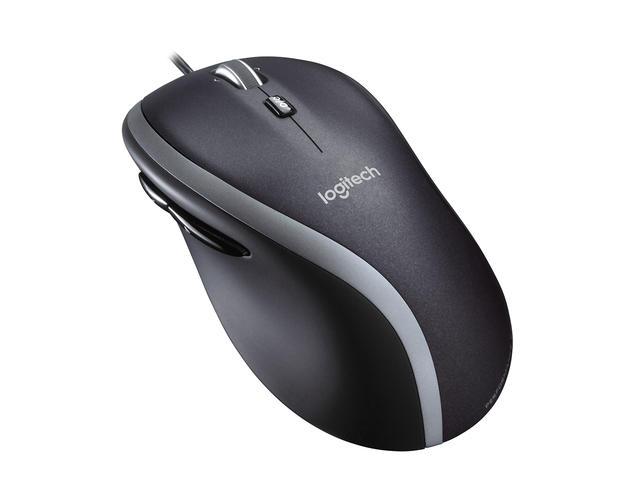 Wired optical mouse LOGITECH M500, Fast scrolling, USB, Black