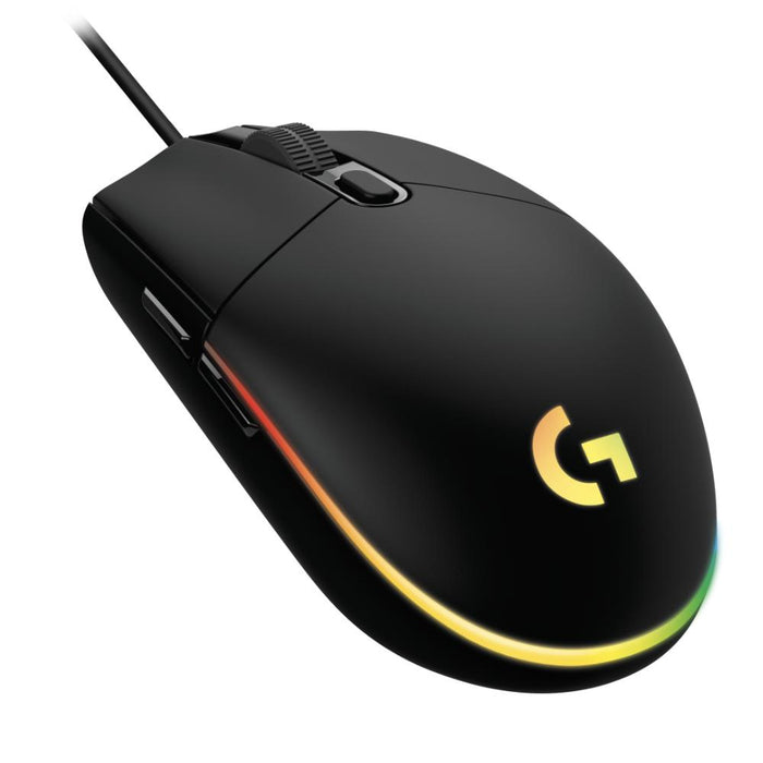 Logitech G102 LightSync Gaming Mouse, RGB, Optical, Wired, USB