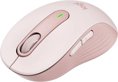 Logitech Signature M650 L Wireless Mouse - Rose, USB