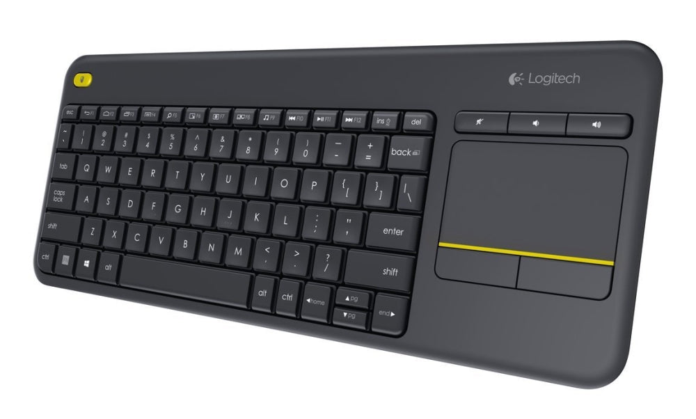 Keyboard LOGITECH K400 PLUS BLACK
