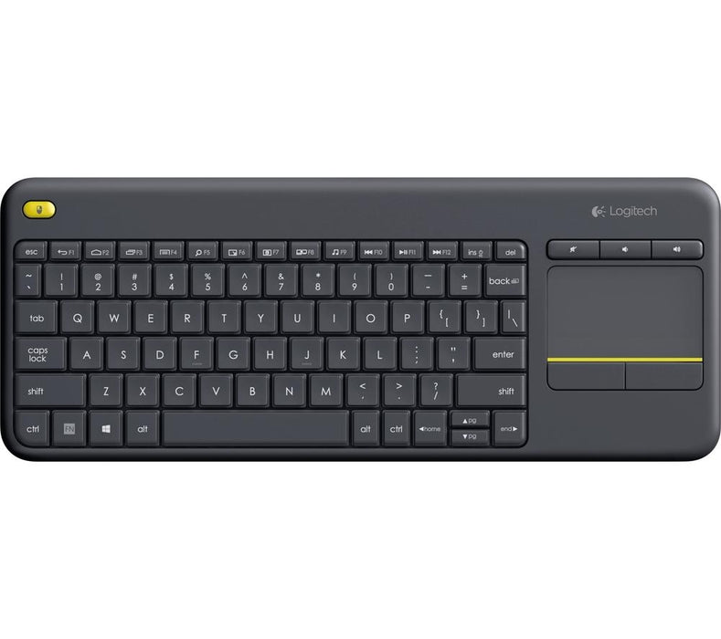 Keyboard LOGITECH K400 PLUS BLACK