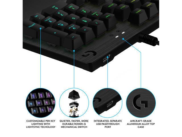 Gaming mechanical keyboard Logitech G512 GX Brown Tactile switches