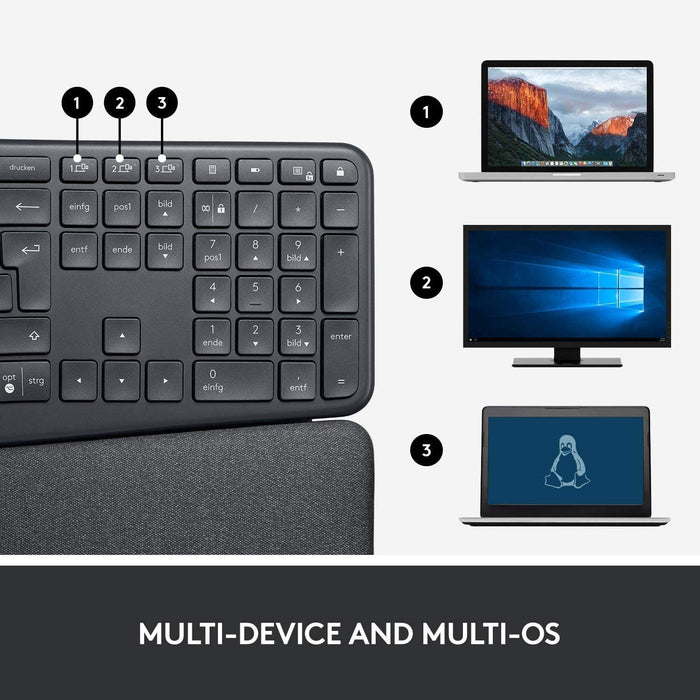 Logitech ERGO K860 Wireless Keyboard