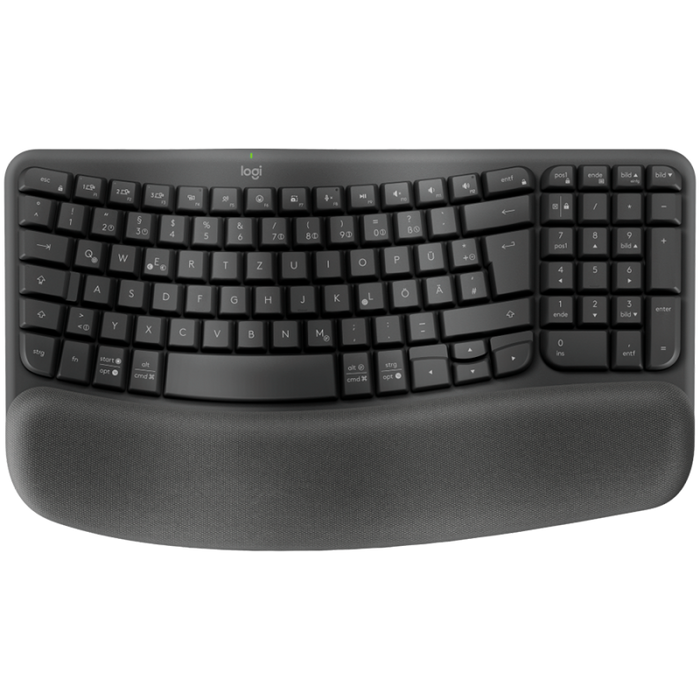 Logitech Wave Keys for Business, Graphite
