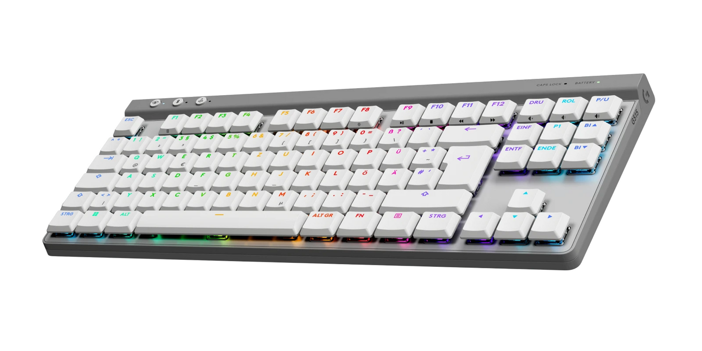 Logitech G515 Lightspeed TKL Wireless Gaming Keyboard White