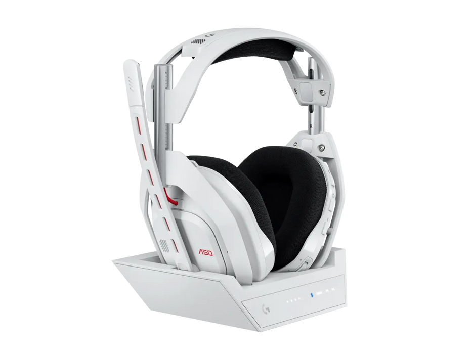Logitech Astro A50 Lightspeed Wireless Headset with Dock, White