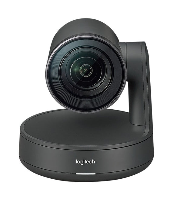 Logitech Rally Conference Solution, Rally Speaker, Rally Mic Pod, Ultra HD 4K 30 fps, Up To 10 Seats, Motorized PTZ Camera, RightSight, RightLight, RightSound, 15x HD Zoom, Autofocus, Black