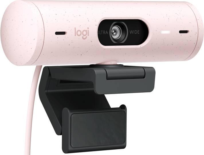 Logitech BRIO 500 Rose Full HD webcam, microphone, USB