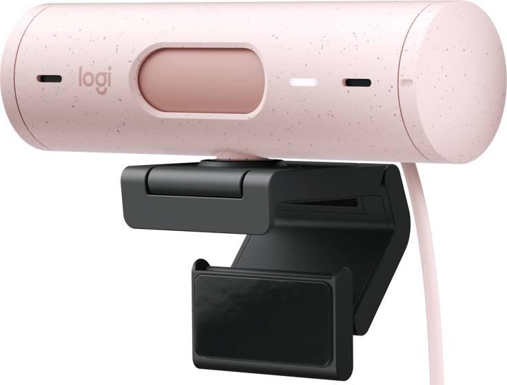 Logitech BRIO 500 Rose Full HD webcam, microphone, USB