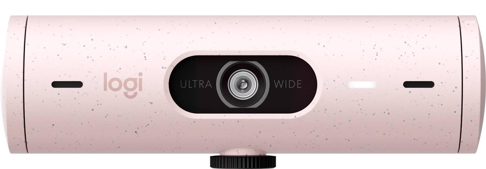 Logitech BRIO 500 Rose Full HD webcam, microphone, USB