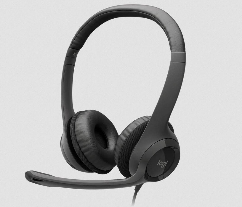 Logitech H390 headset with microphone