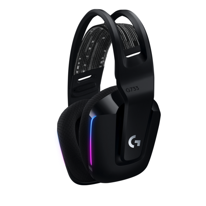 Gaming headset Logitech G733 Lightspeed Wireless RGB, Microphone, Black