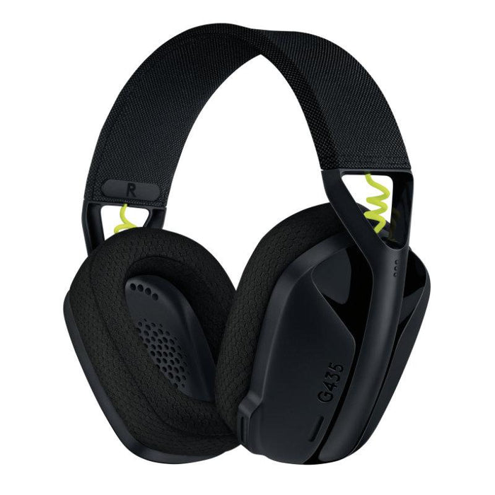 Logitech G435 Lightspeed Wireless Gaming Headset, Microphone, Black
