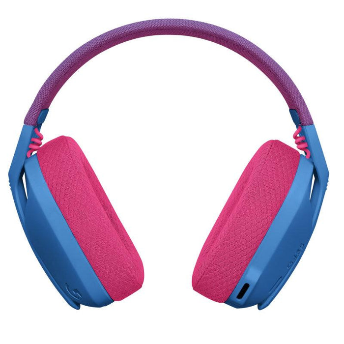 Logitech G435 Lightspeed Wireless Gaming Headset, Microphone, Blue/Pink