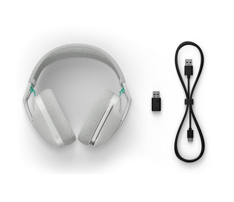 Logitech G321 Lightspeed Wireless Gaming Headset, Microphone, White