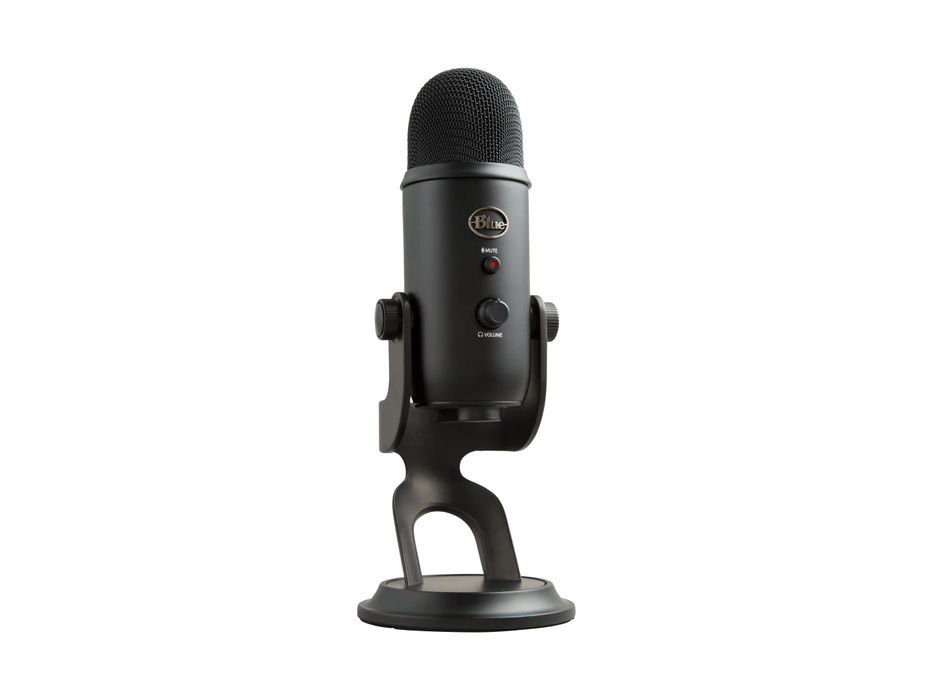 Logitech Blue YETI Desktop Microphone - Blackout