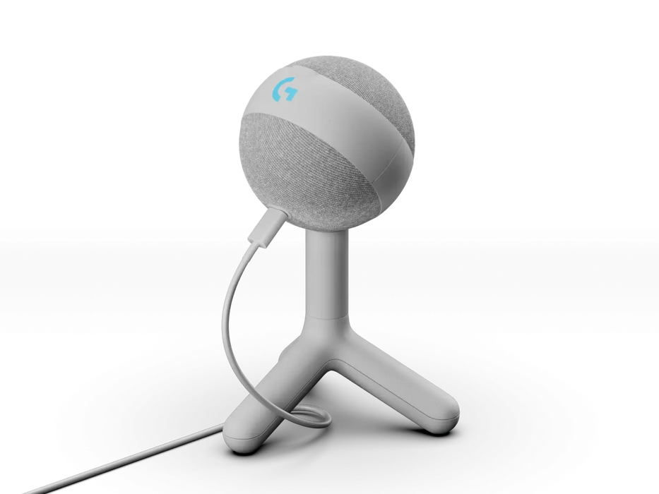 Dynamic microphone Logitech YETI ORB White