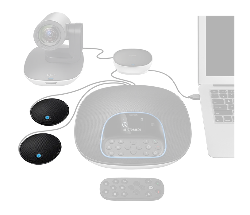 Logitech GROUP Only additional microphones, 989-000171