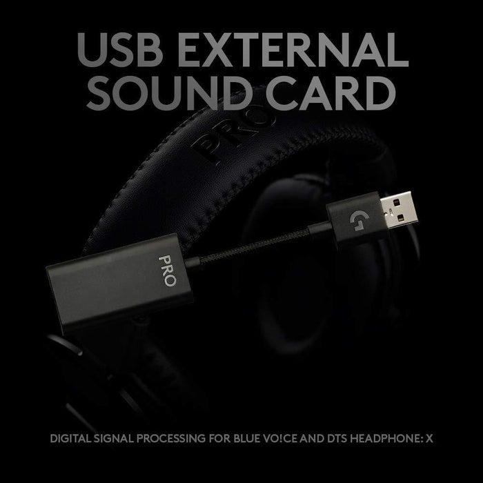 Bundle Logitech PRO X Gaming Headset + Headphone Stand