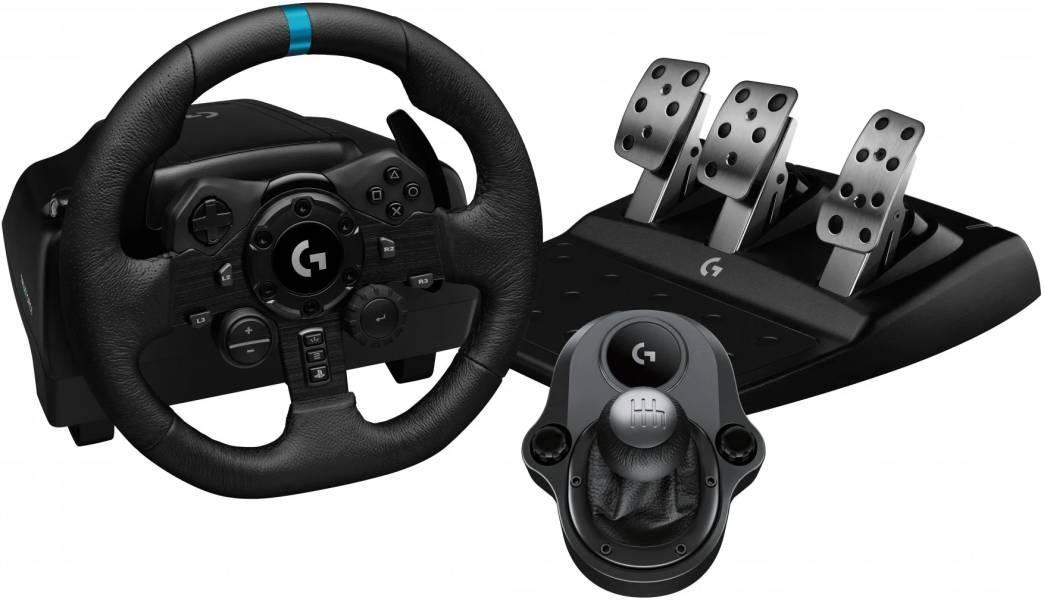 LOGITECH G923 SE steering wheel + LOGITECH shifter for XBOX/PC