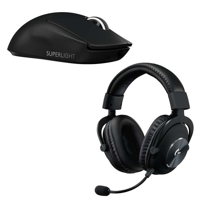 Bundle Logitech G Pro X Superlight Gaming Mouse and Logitech G Pro Headphones