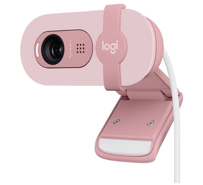 Logitech Brio 100 Full HD Webcam - ROSE - USB - N/A - EMEA28-935 - WEBCAM