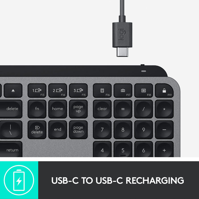 Keyboard LOGITECH MX KEYS MAC GR 920-009558 US International