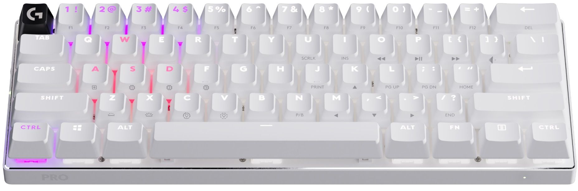 Logitech Pro X 60 Tactile White Gaming Keyboard