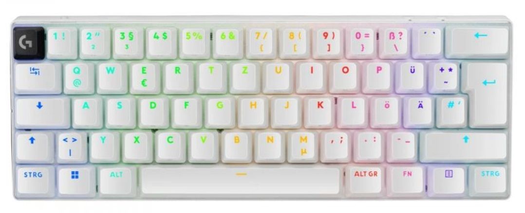 Logitech Pro X 60 Tactile White Gaming Keyboard