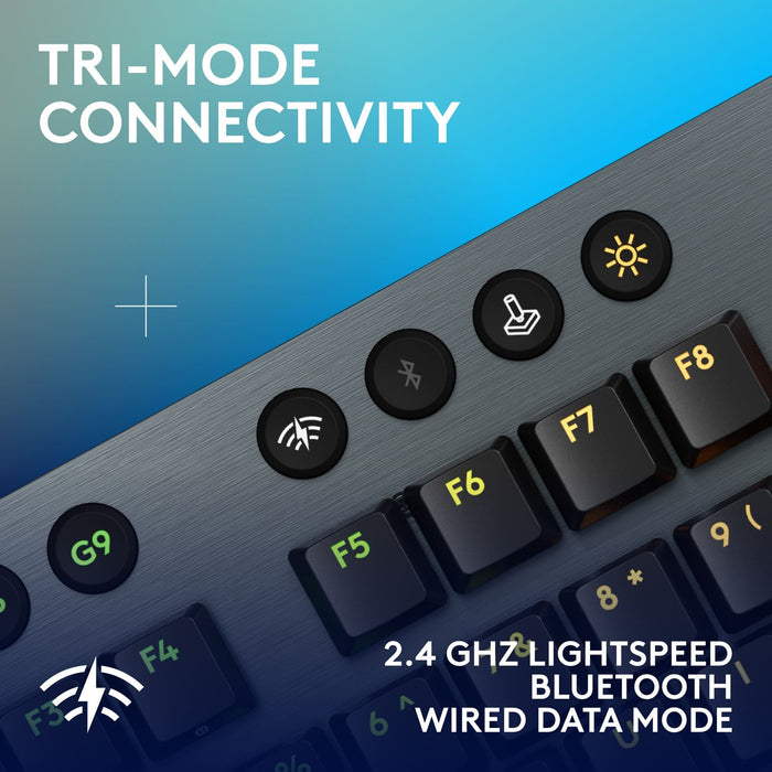 Logitech G915X Lightspeed Wireless Mechanical Gaming Keyboard - Tactile Switch
