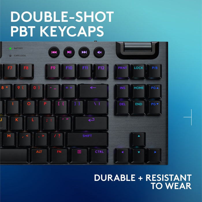 Logitech G915X Lightspeed TKL Wireless Mechanical Gaming Keyboard - Tactile Switch