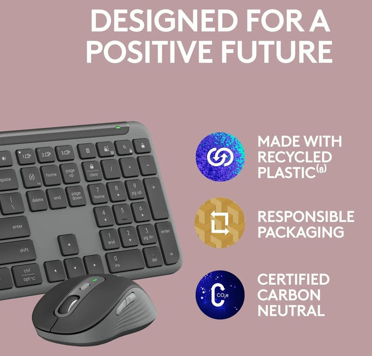Logitech Signature Slim Combo MK950 - USINTL Graphite