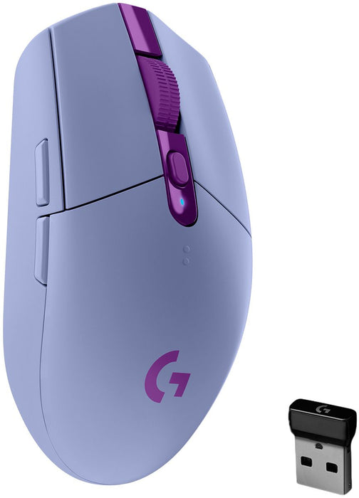 Logitech G305 Lilac Lightspeed Wireless Gaming Mouse Purple