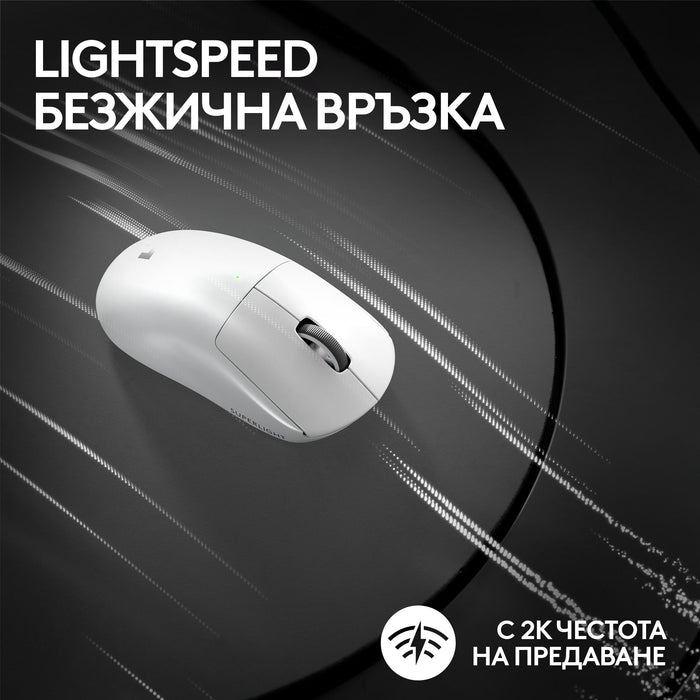 Logitech G Pro X Superlight 2 Wireless Gaming Mouse White