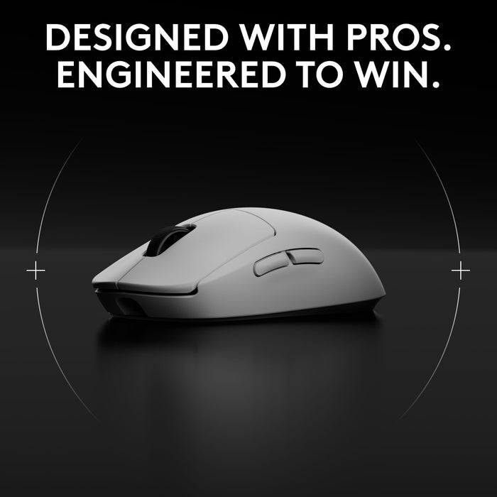 Logitech G Pro 2 Lightspeed Wireless Gaming Mouse - White