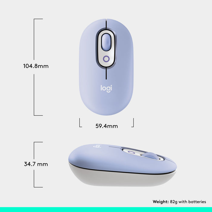 Mouse Logitech POP Lilac