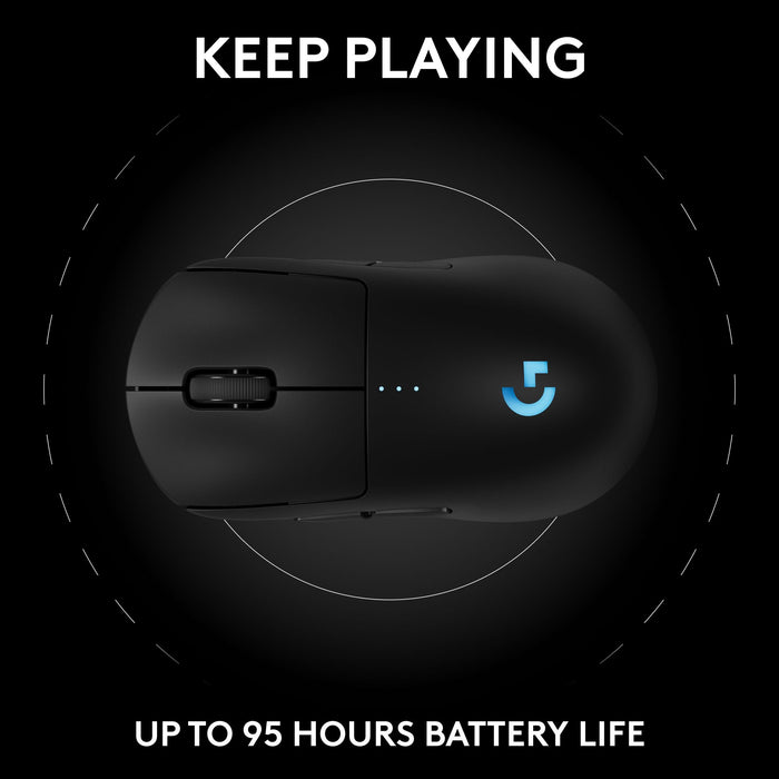 Gaming wireless mouse Logitech PRO 2 Lightspeed + 8K USB Receiver - Black