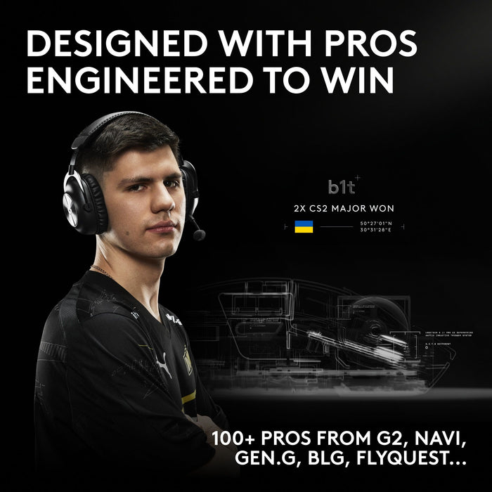 Wireless Mouse LOGITECH PRO X 2 SUPERSTRIKE 910-007776