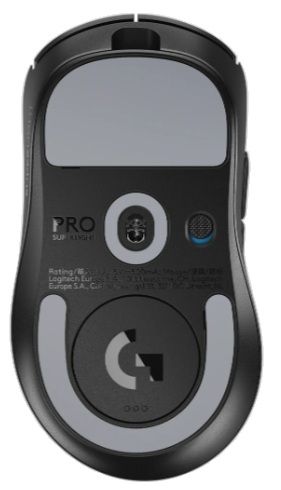 Logitech G Pro X Superlight 2 Dex Wireless Gaming Mouse - Black