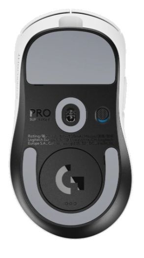 Logitech G Pro X Superlight 2 Dex Wireless Gaming Mouse - White