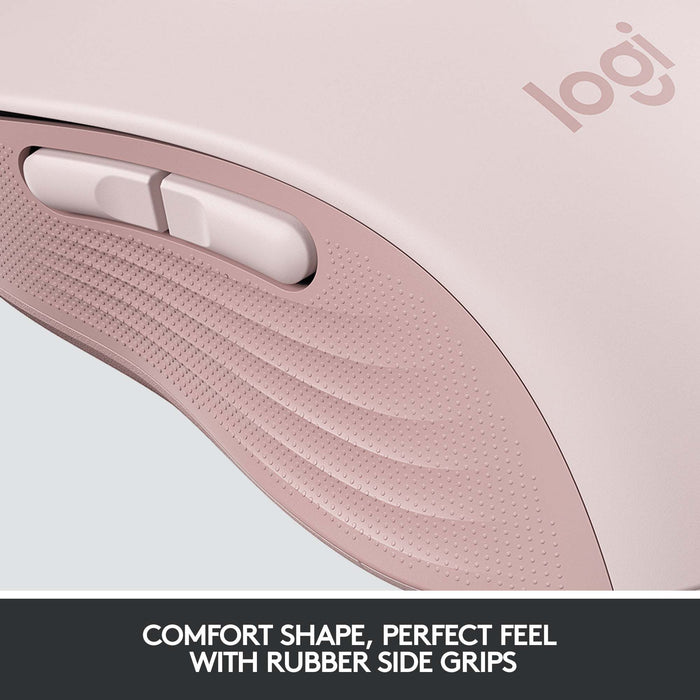 Logitech Signature M650 Wireless Mouse - ROSE - EMEA