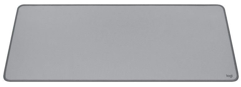 Logitech Desk Mat Studio Series Mouse Pad, Light Gray