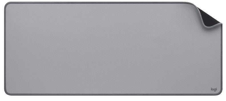 Logitech Desk Mat Studio Series Mouse Pad, Light Gray